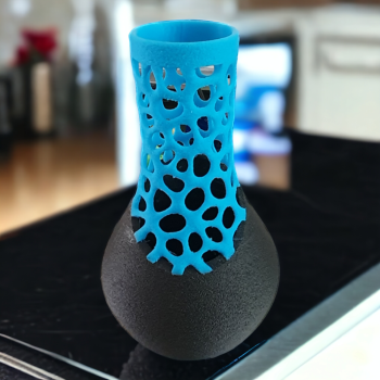 Voroni-style Single Flower or Orchid Vase